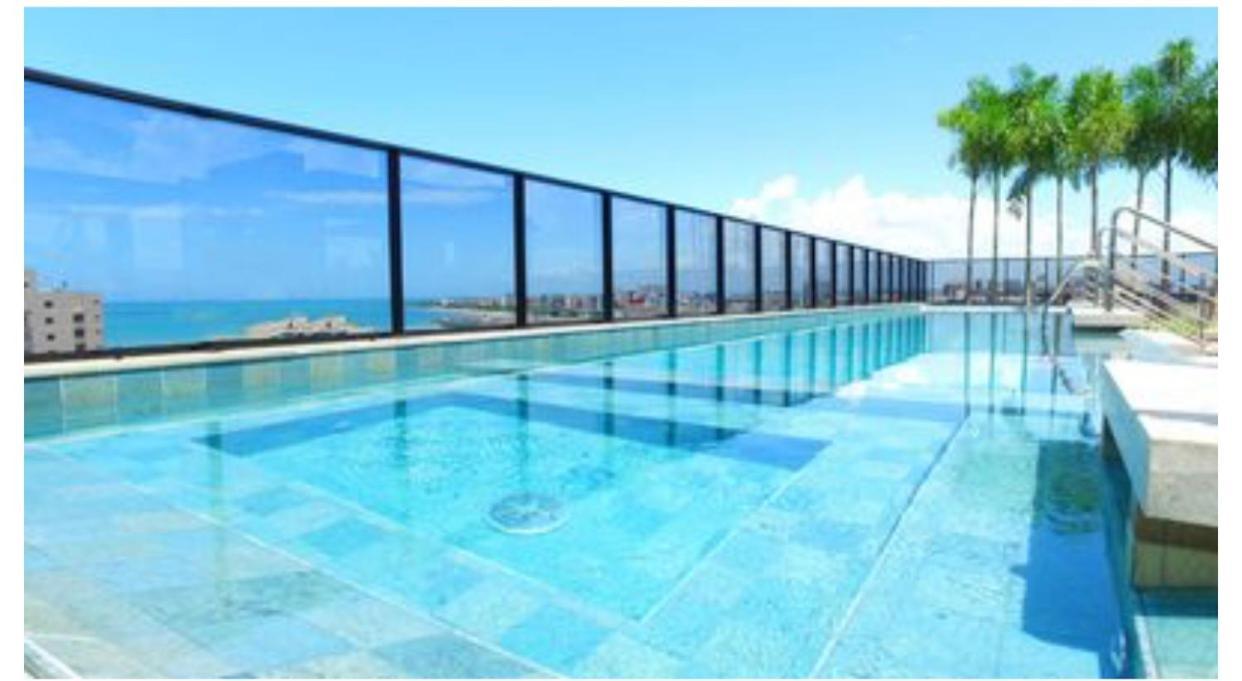 Luxo 1406 - Quarto E Sala Com Varanda Frente Mar Ponta Verde Maceio Dış mekan fotoğraf