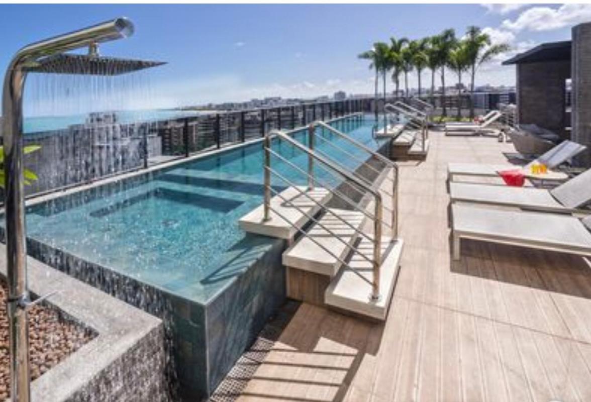 Luxo 1406 - Quarto E Sala Com Varanda Frente Mar Ponta Verde Maceio Dış mekan fotoğraf