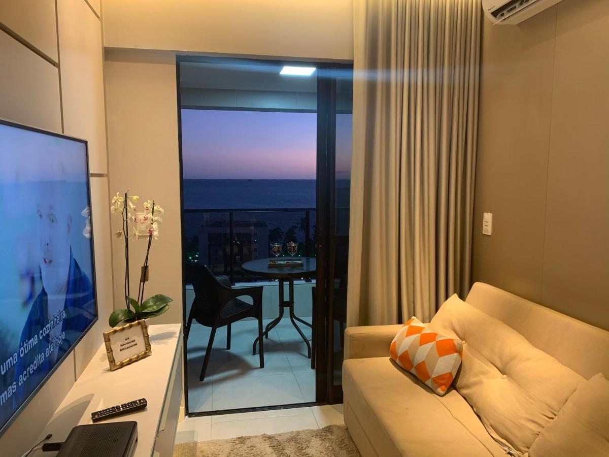 Luxo 1406 - Quarto E Sala Com Varanda Frente Mar Ponta Verde Maceio Dış mekan fotoğraf