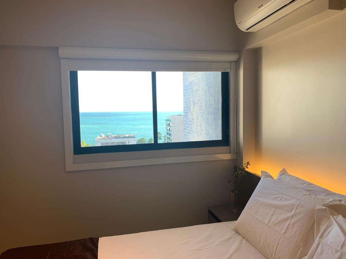 Luxo 1406 - Quarto E Sala Com Varanda Frente Mar Ponta Verde Maceio Dış mekan fotoğraf